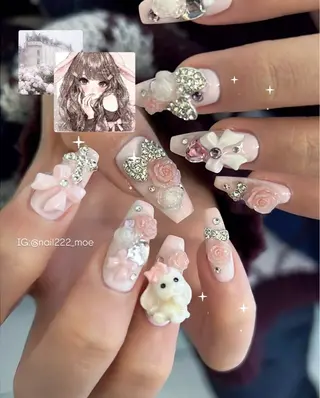 ネイル ⟡.*222⋰˚☆ MöEのネイルデザイン