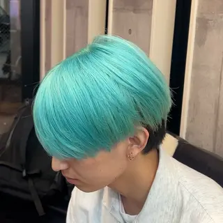 ミディアム カラー ヘアアレンジ メンズ MENIN メンズ サロン　望月　涼太のヘアスタイル