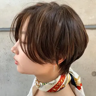 ショート 銀座No.1髪質改善 縮毛矯正/本木のヘアスタイル