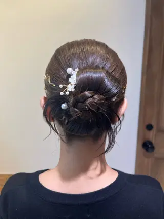 セミロング ❁ヘアメ❁ YUMI ❁ゆみ❁横浜桜木町のヘアスタイル