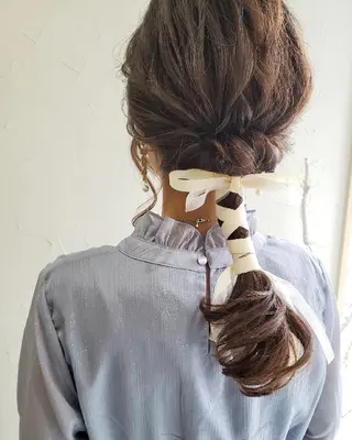 ヘアアレンジ 清水 沙織のヘアスタイル
