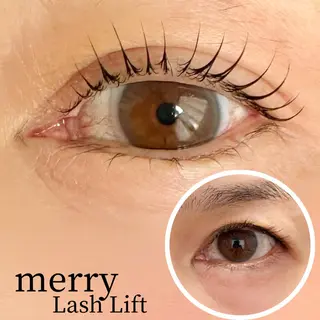 マツエク・マツパ merry Lash Liftのマツエク・マツパデザイン