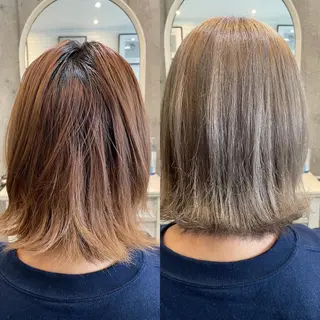 カラー 岡屋 瞬のヘアスタイル