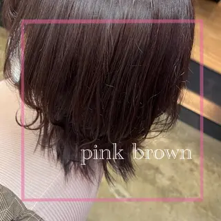 ミディアム カラー ヘアアレンジ 🌸MaNO aya🌸のヘアスタイル