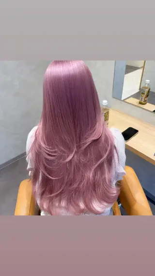 ロング ‎🤍札幌ハイトーン 🤍シンゴのヘアスタイル