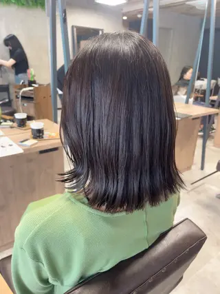 ミディアム KAEDE🎀 縮毛矯正＆パーマ特化のヘアスタイル