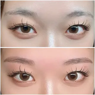 アイブロウ HOLOGRAM EYELASHのマツエク・マツパデザイン