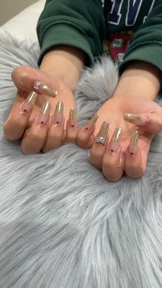 ネイル RICO Nail パーツつけ放題🌈のネイルデザイン