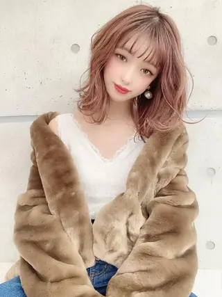 ミディアム カラー 🩰透明感カラー♡ UTA🩰のヘアスタイル