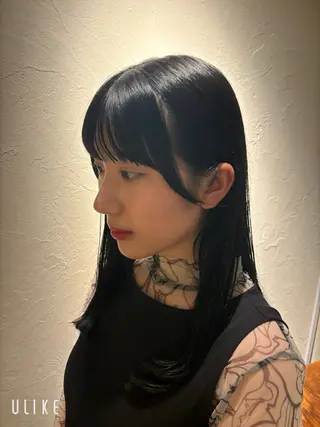 セミロング カラー ⌇🌹透明感カラー 🌹ᴍᴇɢᴜᴍɪ ⌇のヘアスタイル