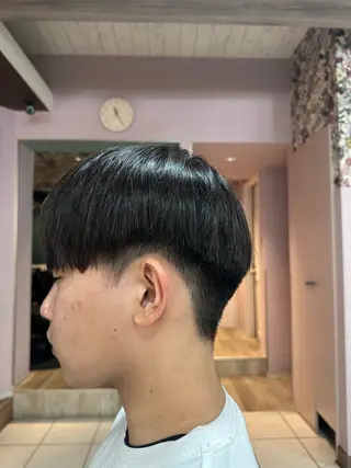 メンズ Yushin /髪質改善/縮毛矯正のヘアスタイル