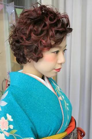 ショート ヘアアレンジ 河内 崇純のヘアスタイル