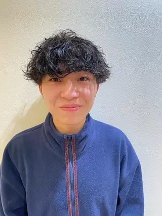 ショート パーマ さこだ　しょうた 【副店長】のヘアスタイル