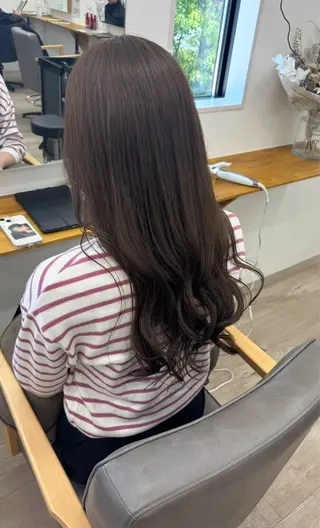 ロング 伴 星来のヘアスタイル