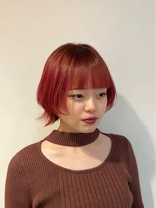 ショート カラー mizuki ,のヘアスタイル