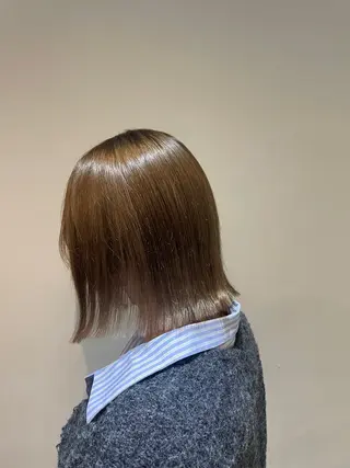 ショート カラー 新百合ヶ丘/ 艶カラー/リノのヘアスタイル