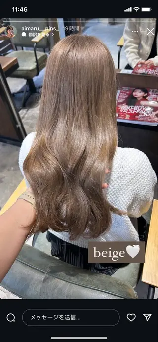 ロング カラー 🫟Blanco🫟 Color&Careのヘアスタイル