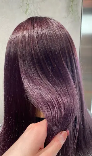 セミロング カラー お洒落カジュアル🍃 まなとのヘアスタイル