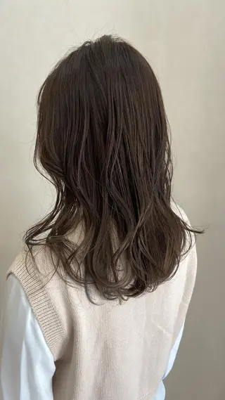 ロング ボブ/透明感カラー 🧸YUI❤️のヘアスタイル