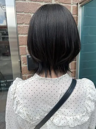ショート カラー メンズ 久木原 ゆりのヘアスタイル