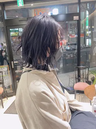 ミディアム カラー ✨髪質改善専門店✨ QOLU✨のヘアスタイル
