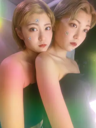 ショート カラー RISAKO レイヤーカット🎀のヘアスタイル