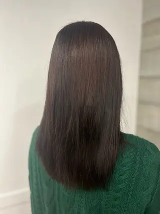 セミロング カラー 小杉夏海/透明感 艶カラー🌱‬‪のヘアスタイル