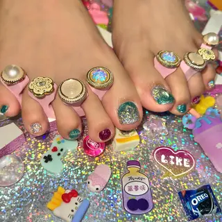 ネイル 【Yappy🌈】 💖P-tanaのネイルデザイン