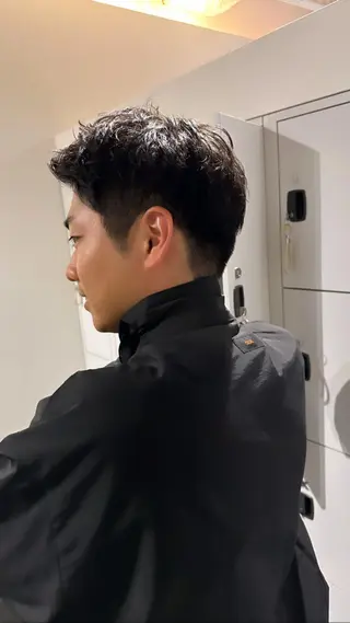 メンズ 福島 立也のヘアスタイル