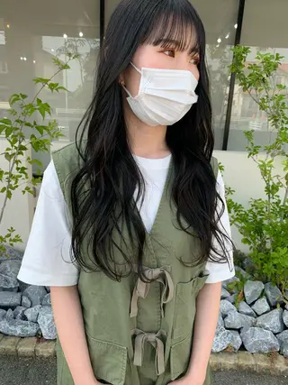 ロング カラー ♡田口 結彩♡のヘアスタイル