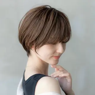 ショート カラー 田中航平/渋谷ボブ/ レイヤーボブのヘアスタイル