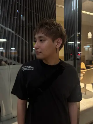 カラー メンズ Peyp博多 SORAモデル募集のヘアスタイル