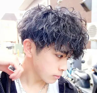 パーマ メンズ トレンドパーマ‼️ NAOKI💥のヘアスタイル