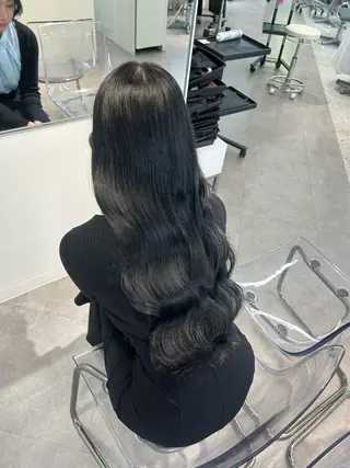 ロング 🤍YUKI 韓国 艶髪 🤍のヘアスタイル