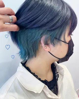 ショート カラー 新宿駅近♡個室 ♡関口三都季🌜のヘアスタイル
