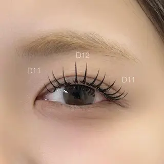 マツエク・マツパ eyenail Lilyのマツエク・マツパデザイン