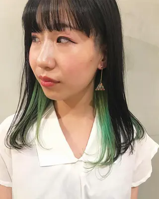 セミロング カラー 優作 〜圧倒的信頼〜のヘアスタイル