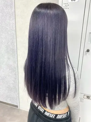 ロング 透明感カラー/ ゆずほのヘアスタイル