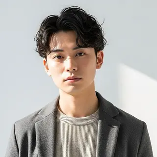 パーマ メンズ 吉田 みき ｜磐田｜メンズサロンのヘアスタイル