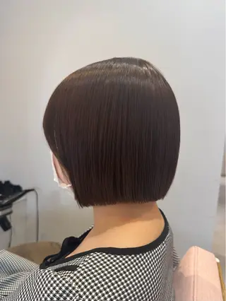 ショート カラー BELLE by revo所属・𝘀𝗮𝗲 ⑅*/ 艶髪/ショートボブのヘアスタイル