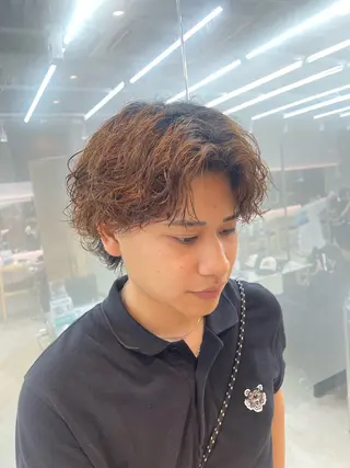 パーマ メンズ 👑メンズパーマ屋 👑/栄/馬場斗生のヘアスタイル