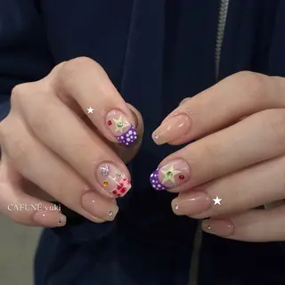 ネイル 🎼CAFUNÉ_ TOKYO.•*¨のネイルデザイン