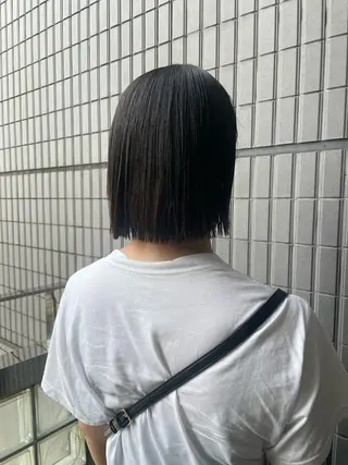 ショート カラー ヘアアレンジ メンズ 野町好花 レイヤー/髪質改善のヘアスタイル