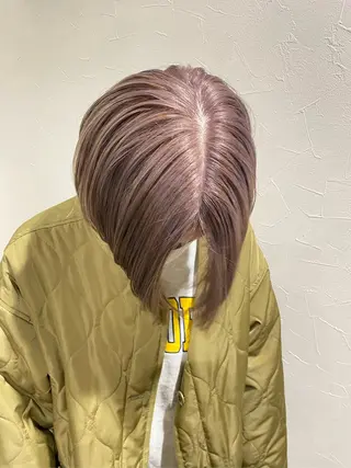 ショート カラー stylist 倉本恋のヘアスタイル