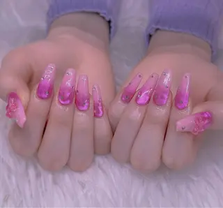 ネイル 長さだし専門店 M2　rikaのネイルデザイン