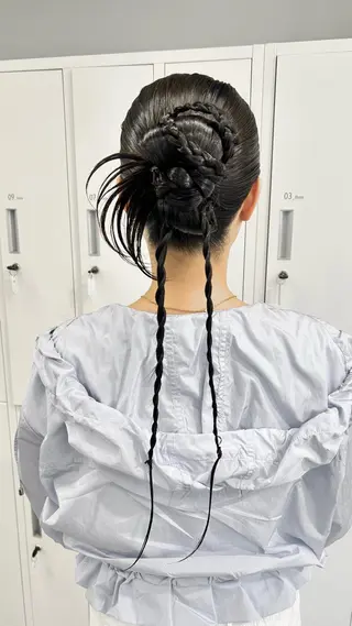 ヘアアレンジ GiseL ハイトー ンSa_ya🎀のヘアスタイル