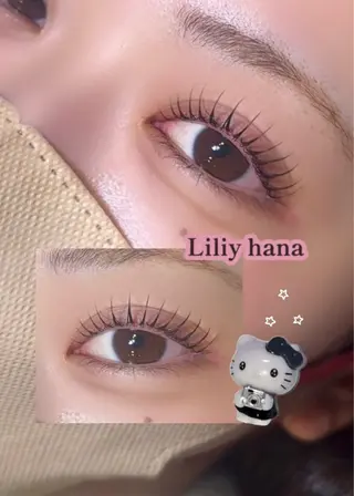 マツエク・マツパ hana [Liliy］のマツエク・マツパデザイン