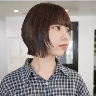 ショート ボブ／アンニュイ 🌷しだひめな🌷のヘアスタイル