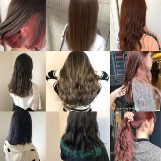 カラー 美髪矯正・レイヤー 倉友哉のヘアスタイル