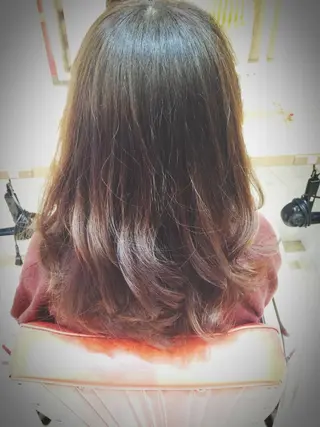 セミロング 吉岡 三四朗のヘアスタイル